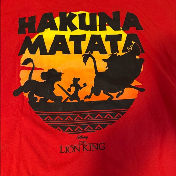 🎄3/$15 EUC Mens Lion King T-Shirt XXL - Picture 2 of 4